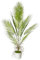 AIVORIUY Árbol Artificial Planta Artificial con Maceta, Grande Palmera Falso Planta Falsa Interior Decoración para Hogar Salón Dormitorio Oficina Patio Tienda Jardín Baño (95cm Palma Alta Grande)