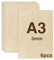 WISYOK 6pcs Sperrholz 3mm, Sperrholaplatte A3, Holz Platten, Holzplatten zum Basteln, Holzplatt für DIY Holzarbeiten, Laserbearbeitung, Brandmalerei, Modellbau, Geschenke, Deko, Gemälde -420x300*3mm