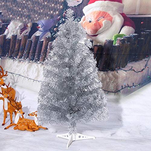 Weihnachtsbaumständer für Weihnachtsdekoration, 91 cm, Gold/Silber