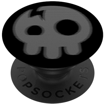 The Living Tombstone Motion Blur Skull PopSockets Klebender PopGrip