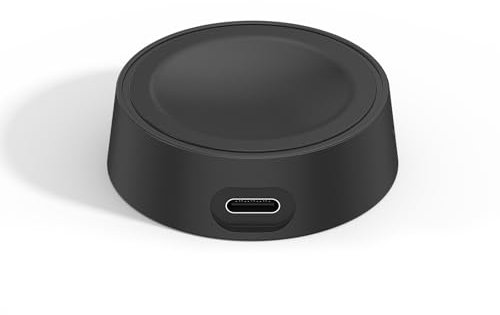 Oumida Chargeur sans Fil pour Samsung Galaxy Watch Montre, USB-C Adaptateur de chargeur magnétique pour Samsung Galaxy Watch 6/6 Classic / 5/5 Pro / 4/4 Classic / 3 / Active 2/1, Noir