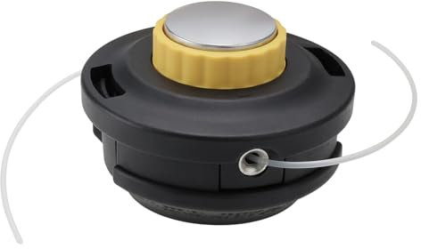 eMagTech 1 Stück Fadenkopf Fadenspule Mähkopf Trimmerkopf Erhöhtes Lager Kompatibel mit Makita DBC250 DBC290 DBC300 DBC340 M10x1.25 Linksgewinde