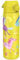 Ion8 Gourde Inox Léger, 600ml, Non Isolé, Anti-Fuite, Facile à Ouvrir, Verrouillage Sécurisé, Lavable au Lave-Vaisselle, Poignée de Transport, Durable, Acier Inoxydable, Motif 3D Jaune Licorne