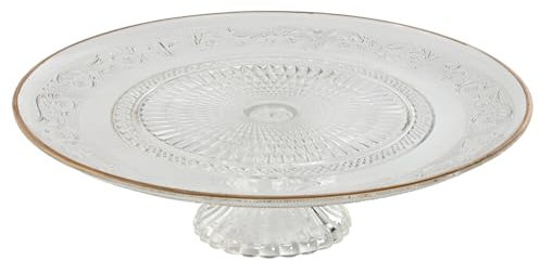 PLATO CRISTAL 33X33X9,4 TRANSPARENTE