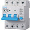 A2ZWORLD Interruttore Magnetotermico Differenziale Trifase, Tipo A 300mA, RCBO Classe A 4P C63 63A, Curva C 3P+N 6000A, Occupa 4 Moduli DIN, AC 400V IP20