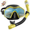 Maschera Subacquea Adulti, Maschera Snorkeling Adulto con Boccaglio, Maschera Subacquea per Adulti, Maschera per Immersioni, Maschera e Boccaglio Snorkeling, per Immersioni, Apnea e Snorkeling (B)
