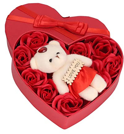 Jonlaki Pétales de Rose pour Bain, Savon de Bain à Parfum Floral Pétales de Fleur de Rose Savon Cadeaux de Box Decorations de Maison