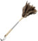 Extendable Ostrich Feather Duster, 115cm Washable Duster with Retractable Handle, Anti Static Telescopic Feather Dusters for Office Cleaning High Ceilings, Furniture, Blinds, Roof Dusting
