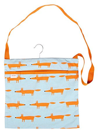Scion by Dexam Mr Fox Wipe Clean Peg Bag - Blue