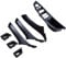 RHD Side Door Handle for BMW 5 Series F10 F11,Inner Door Pull Handle Trim Cover Kits Replacement Window Switch Armrest Panel for BMW 520 523 525 528 530 535 (Black)
