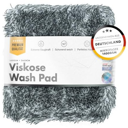 ChemicalWorkz Wash Pad - Mikrofaser Autowaschschwamm - extrem saugstark - Waschschwamm Auto - Mikrofaser Schwamm, Wash Pad, Auto Schwamm