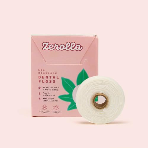 Zerolla Eco Biobased Zahnseide - Wachs auf, Candelilla!