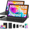 Android 13 Tablet 10 Inch 10 GB RAM + 64 GB ROM (TF 1TB), WiFi 5G/2.4G + Bluetooth 5.0/Google GMS/AGPS/Widget/OTG/Type-C/Headphone Jack/6000mAh/8MP+5MP, with Protective Case,fr