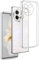 REY 3X Funda Carcasa Gel Transparente para Vivo V40 Lite 5G, Ultra Fina 0,33mm, Silicona TPU de Alta Resistencia y Flexibilidad