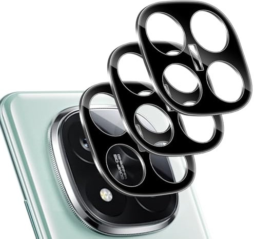 Yenwen Kameraschutz für Xiaomi Redmi Note 14 Pro Plus 5G für Panzerglas, 3 Stück Kamera Glas HD Klar Linse Folie für Mi Redmi Note 14 Pro+ 5G, 9H Härte Schutzglas Volle Bedeckung Kameraschutz