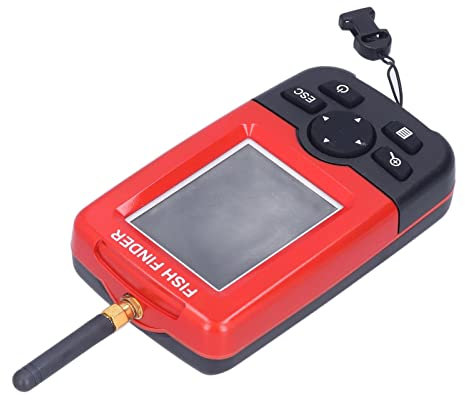 Sonic Fish Finder Handheld Visueller Fischdetektor mit TFT LCD Hintergrundbeleuchtung Ausstellen Drahtloser Sonar Fischfinder für den Outdoor -Eisfischerfischereifischereifisch