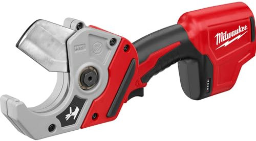 Milwaukee M12 Cizalla de PVC inalámbrica de 12 voltios (2470-20) (solo herramienta eléctrica; la batería, el cargador y los accesorios se venden por separado)