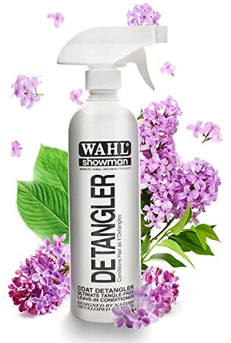 WAHL Entwirrungsspray für Hunde, 500 ml, entfilterndes und entwirrendes Spray, verhindert Haarverfilzungen, Fellpflege von Haustieren, enthält Vitamin A, D und E, Haarspülung für Hunde