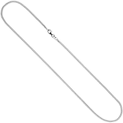 Jobo Damen Panzer-Kette aus 925 Sterling Silber 1,7 mm 38 cm