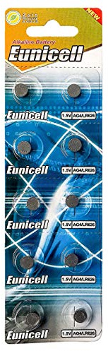 500 x AG4 LR626 (50 Blister Ercards A 10 (Alternative Name LR66 L626 battery Eunicell
