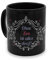 printplanet - Tasse Schwarz mit Namen Zoe - Motiv: ohne Zoe ist Alles doof - Namenstasse, Kaffeebecher, Mug, Becher, Kaffeetasse