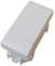 Interruttori prese pulsanti bianco frutti compatibili living light/international e air (Copriforo x2)