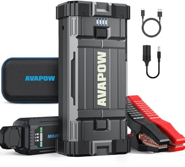 AVAPOW Car Jump Starter, 4000A Peak Battery