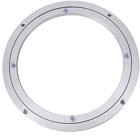 Drehteller Hochleistungs Drehplatte aus Aluminiumlegierung Drehbarer runder Esstisch Lazy Susan Kitchen Turntable