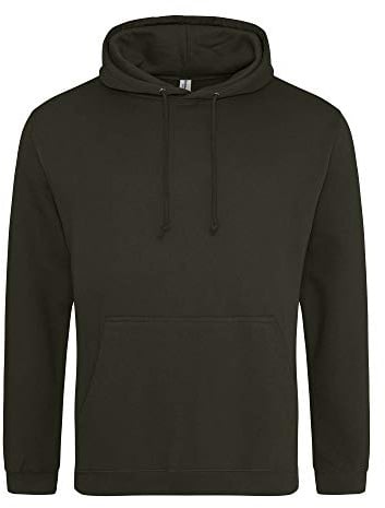 AWDis Just Hoods JH001 Unisex College Hoodie - Combat Green - XL