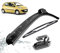 2 teile/satz Vorne Hinten Heckklappe Wischerblätter for Citroen C1 MK1 2014 2013 2012 2011 2010 2009 for Peugeot 107 Toyota Aygo