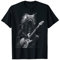 Heavy-Metal-Katze | Rockstar-Band | Gitarrist Gitarre T-Shirt