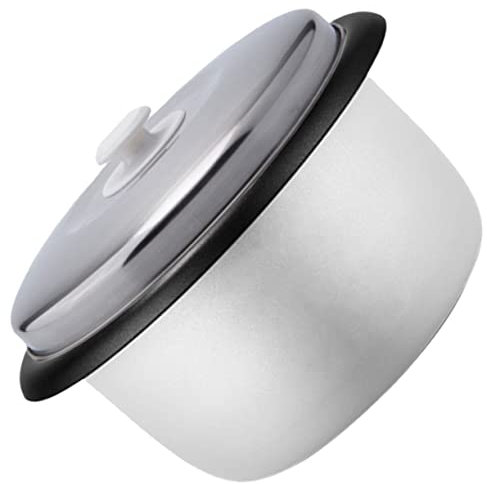 OQHAIR Stainless Steel Container Stainless Steel Non Stick Frying Pans Stainless Steel Rice Cooker Non Stick Rice Cooker Rice Cooker Cooker Rice Cooker Inner Pot Replacement 10 Cup Liner