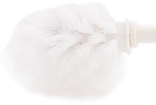 CleanPEAK Pack of 2 replacement toilet brush heads 17mm thread