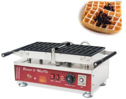 2000W Flip Belgian Waffle Maker Machine 180 Degree Rotation Electric Waffle Maker With Temperature Control & Non-Stick Plates For Waffles, Hash Browns, Or Any Breakfast, Lunch, & Snacks