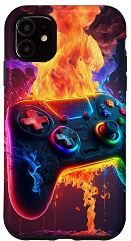 iPhone 11 Gamer Aesthetic Graphic Gaming Video Games Boys Teens Kids Case
