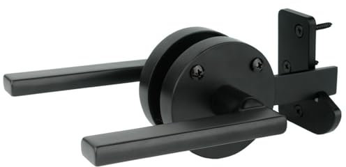 Torriegel für Holzzaun, doppelseitiger Torriegel, robuste Schwingtürriegel, Torbeschläge für Außenzaun, Holztore, Pooltor, Hinterhof, Garten