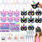 Toyssa Kit Anniversaire Licorne Cadeau Anniversaire Pinata Fille Licorne Porte Monnaie Enfant Masque Gratter Stylo à Bille Bandes de Cheveux Bracelet à Claquer Sac de Fête Licorne Enfants Invites
