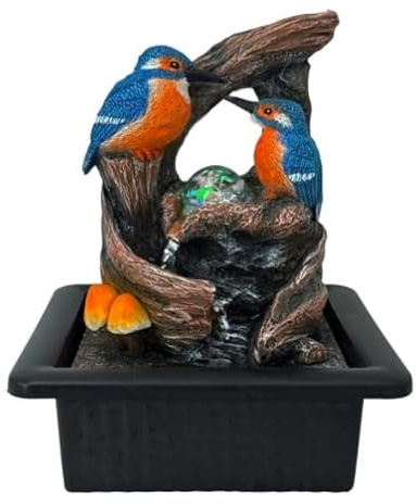 King of the Riverbank Water Fountain Beautifully Crafted With LED Lights