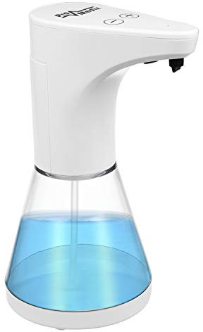 ProMedix PR-530 Automatic Soap Dispenser with Infrared Sensor, 480 ml Refillable, No-Touch Dispenser, Battery-Operated (Batteries not included)