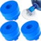 2-5 Gallon Water Jug Cap, 3PCS Food Grade Silicone Bottle Caps, Reusable Leakproof Repacement Can Covers for 55mm Diameter BottleWater