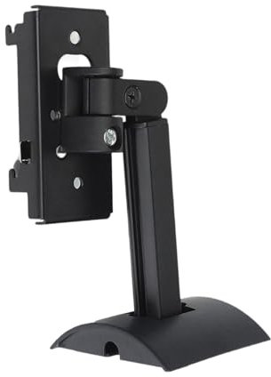 TTETTZ Support en Métal Réglable, élégant et Robuste, Facile à Monter, pour Enceintes Surround UB-20 Série II, Noir