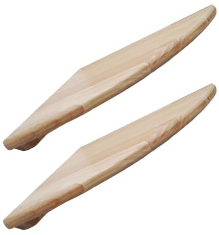 Yardwe 2 Stück Holz Eckregal Wandregal mit Wandmontiertem Design zur Organisation im Wohnzimmer und Badezimmer Beige Sektorregale für Stilvolle Aufbewahrung