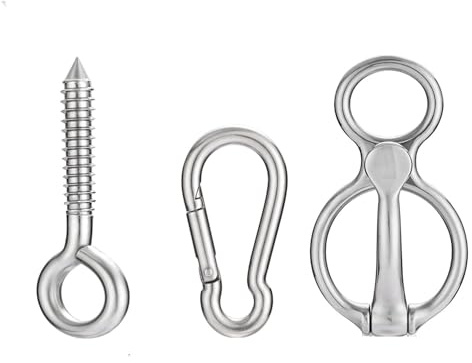 Twinice Pferde Krawattenring, Robuster Safe Tie Horse Supplies, Humane Way Tie Ring, Magnetring zum Binden und Einziehen, hilft Pferd zurückzuziehen und Stress vom Pferd zu lösen