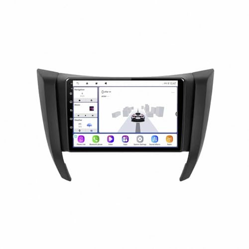 Autoradio Radio Macchina per Toyota Yaris 2007-2012 9 Inches Android 15 Auto Bluetooth con Schermo Fm Am Bluetooth Usb Per, 8 Core 8G+128G