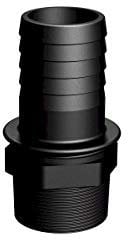 Raccord male 2 - Cannelé Droit Ø50Mm