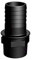 Raccord male 2 - Cannelé Droit Ø50Mm