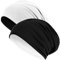 Hatstar®2in1 Reversible Unisex Beanie | Damen und Herren Mütze | Übergangsmütze für Frühling und Sommer | SoftTouch Poly - Baumwolle | leicht & weich (2 in 1 Weiss/schwarz)