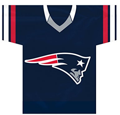 NFL New England Patriots Unisex NFL beidseitigen Jersey Banner, Marineblau, One Size