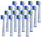 OneBuy24 - Aufsteckbürsten kompatibel mit Oral-B elektrischen Zahnbürsten - Kompatibel mit Precision Clean, Vitality, Professional Care, (16 Stück)