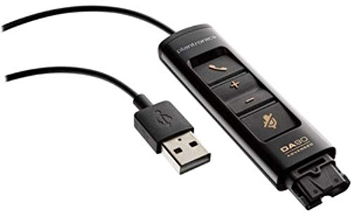 Plantronics DA90 USB Audio Processor - Accessories for Headphones/Earphones (USB Audio Processor, Plantronics, Black, Plantronics EncorePro 500/700)